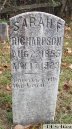 Sarah F. Richardson