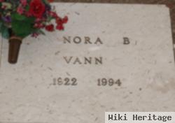 Nora B Vann