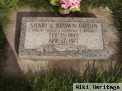 Shari Lee Brown Orton