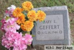 Mary Elizabeth Geffert