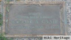 Donald A. Crate, Sr