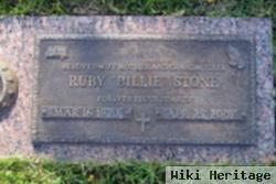 Ruby "billie" Stone