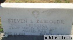 Sgt Steven L Zabloudil