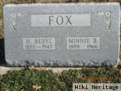 Minnie Blanche Pritcharad Fox