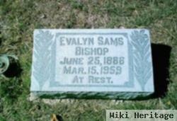 Evalyn Rebecca Sams Bishop