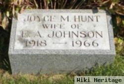 Joyce M. Hunt Johnson