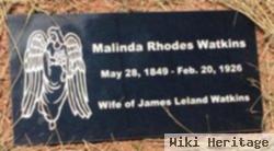 Malinda Rhodes Watkins