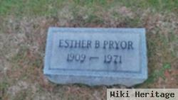 Esther B. Pryor