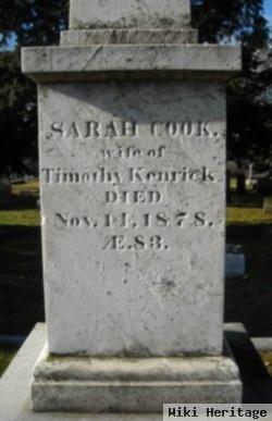 Sarah Cook Kenrick