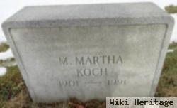 M Martha Koch