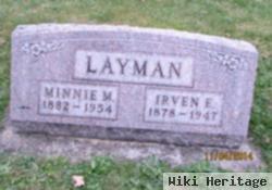 Irven E Layman