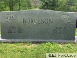 Sgt Fred Oliver Burleson