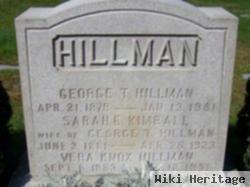 George Thomas Hillman