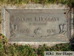 Pauline F Hoggatt