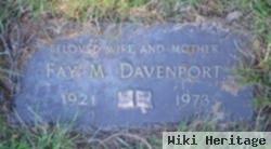 Fay M. Cook Davenport