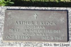 Arthur E Klock