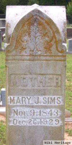 Mary Jane Hamm Sims