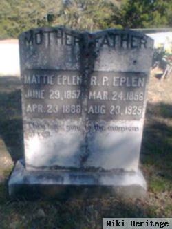 Martha J. "mattie" Parker Eplin