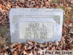 Mary A Mcginnis