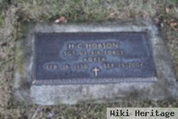 Hilbert C "hobby" Hobson