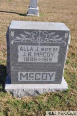 Alla J Mccoy