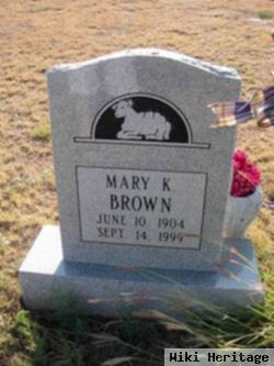 Mary Katherine Dice Brown