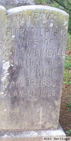 Flora Kimball Stephens King