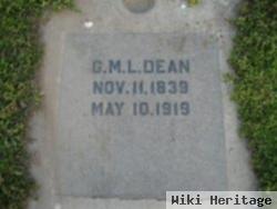 G. M. L. Dean