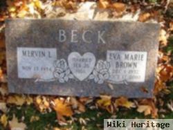 Eva "marie" Lindsey Brown/beck