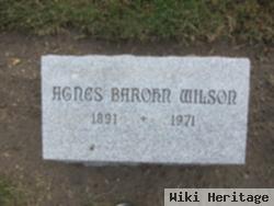 Agnes Markley Barohn Wilson