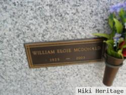 William Elgie Mcdonald