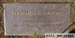 Ferdinand D Spadoni