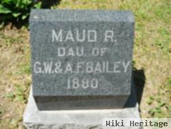 Maud R Bailey