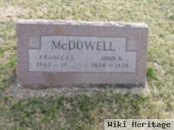 Frances Izora Morris Mcdowell