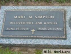 Mary M. Simpson