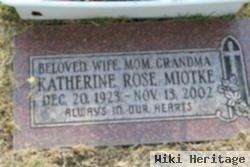 Katherine Rose Miotke