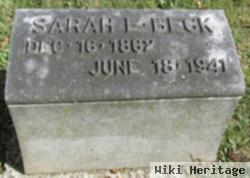 Sarah E Scheidy Beck