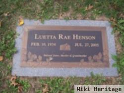 Luetta Rae Henson