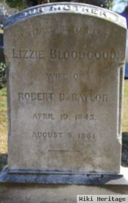 Elizabeth "lizzie" Bloodgood Baylor