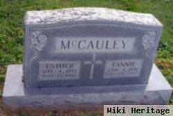 Frances "fannie" Mccauley