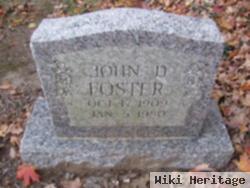John D Foster