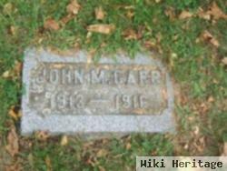 John M. Garr