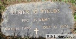 Pfc Elmer G. Fields