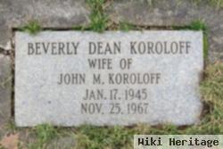 Beverly Virginia Dean Koroloff