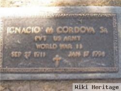 Ignacio M Cordova, Sr