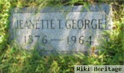 Jeanette T George