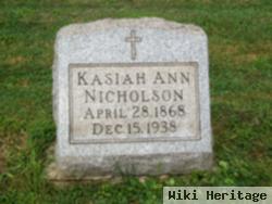 Kasiah Ann Nicholson