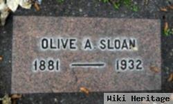 Olive A. Sloan