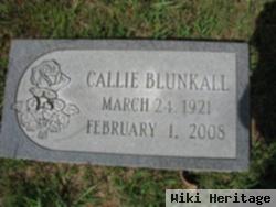 Callie Cannon Blunkall