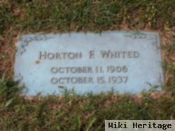 Horton F Whited